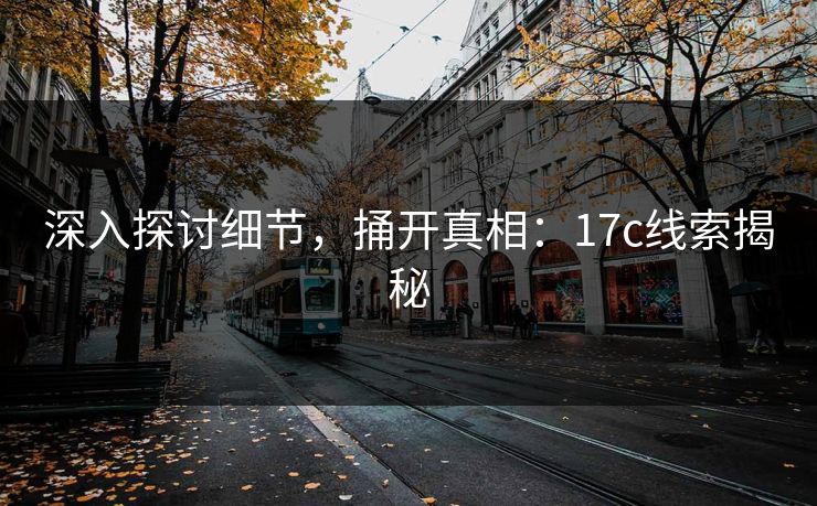 深入探讨细节，捅开真相：17c线索揭秘